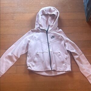 Nike Tech Soft Pink Full-Zip Hoodie